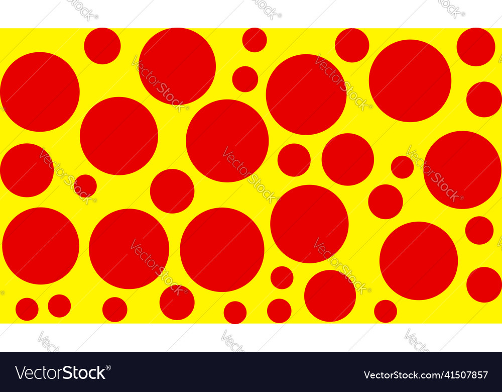 Pop art polka dot circles dotted random pattern vector image Pop art polka dot circles dotted random pattern