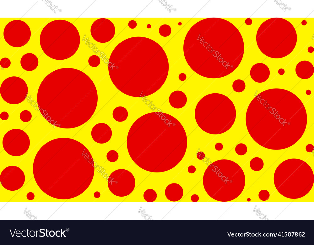 Pop art polka dot circles dotted random pattern