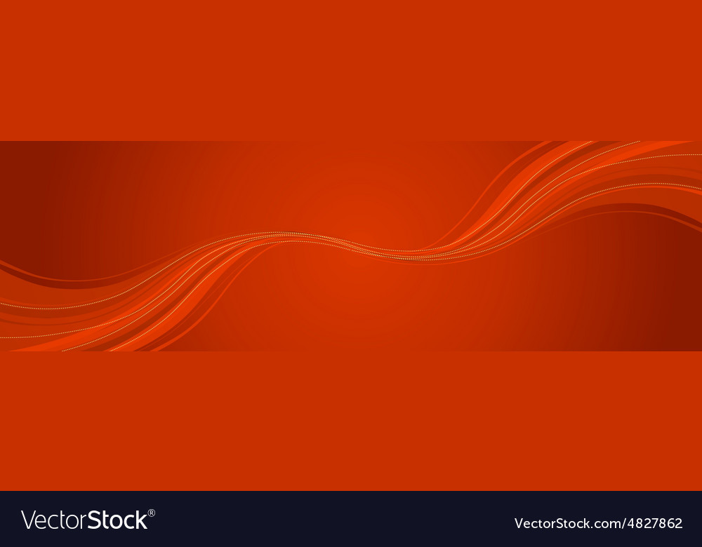 Red Abstract Background with Lines