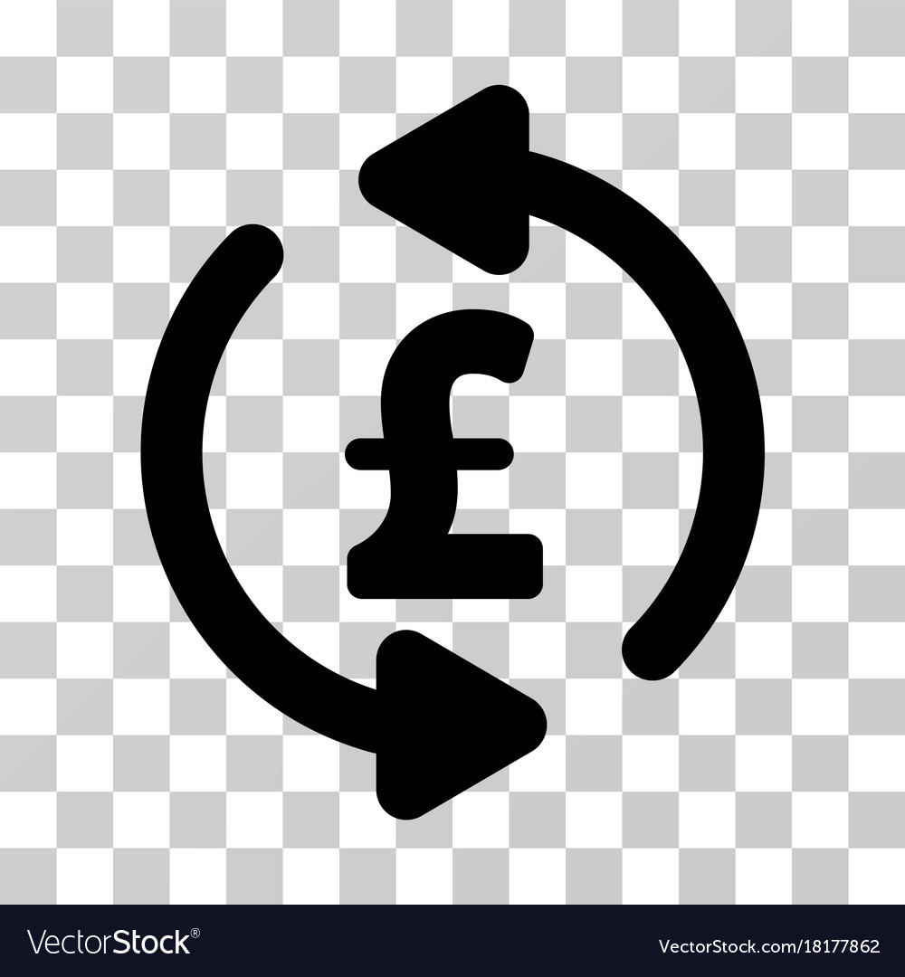 Refresh Pound Price Icon Royalty Free Vector Image Refresh Pound Price Icon Vector Image
