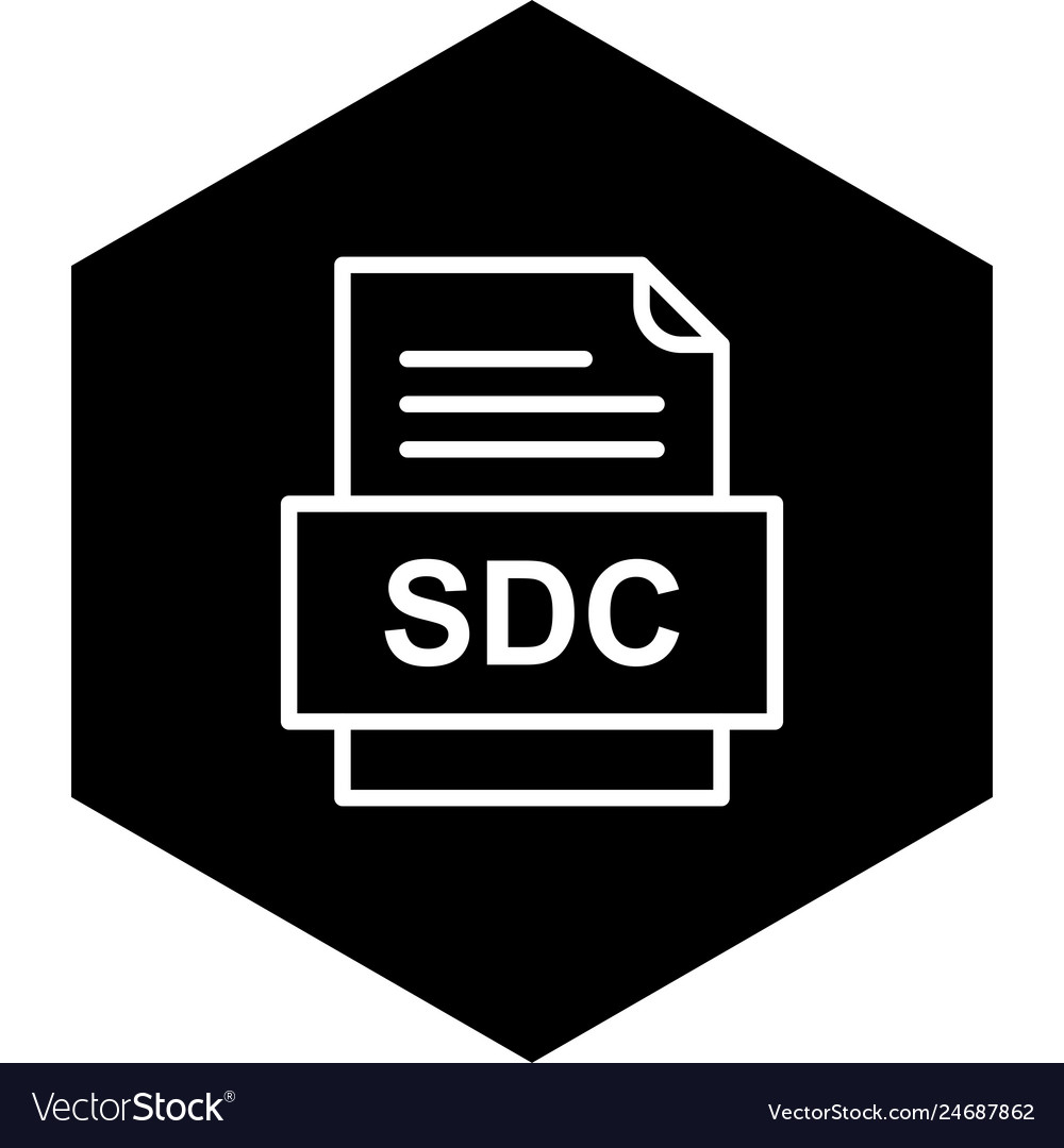 Sdc file document icon