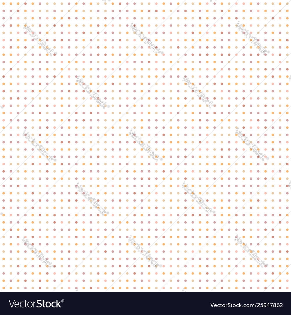 Seamless modern pattern with dots vector image Seamless modern pattern with dots