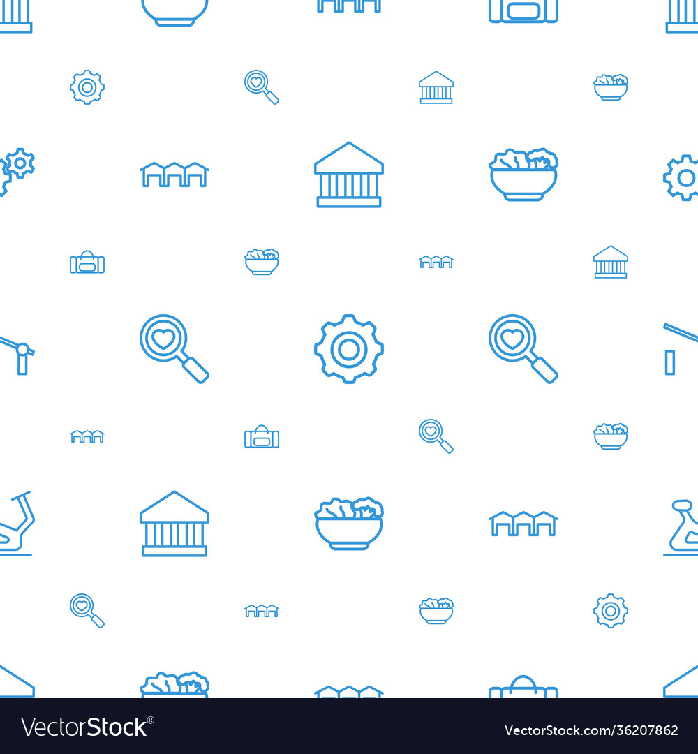 Web icons pattern seamless white background