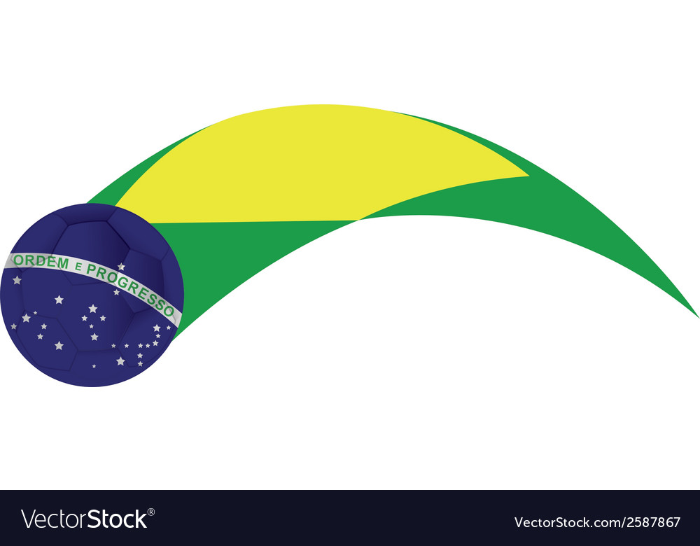 Abstract background with a brazil allusive objects
