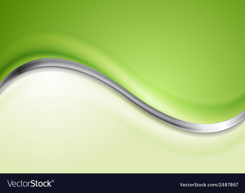 Abstract silver wave background Royalty Free Vector Image