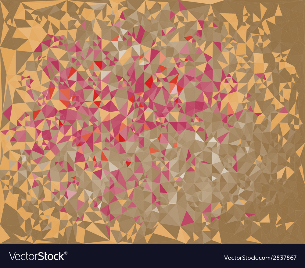 Abstract yellow triangularbackground