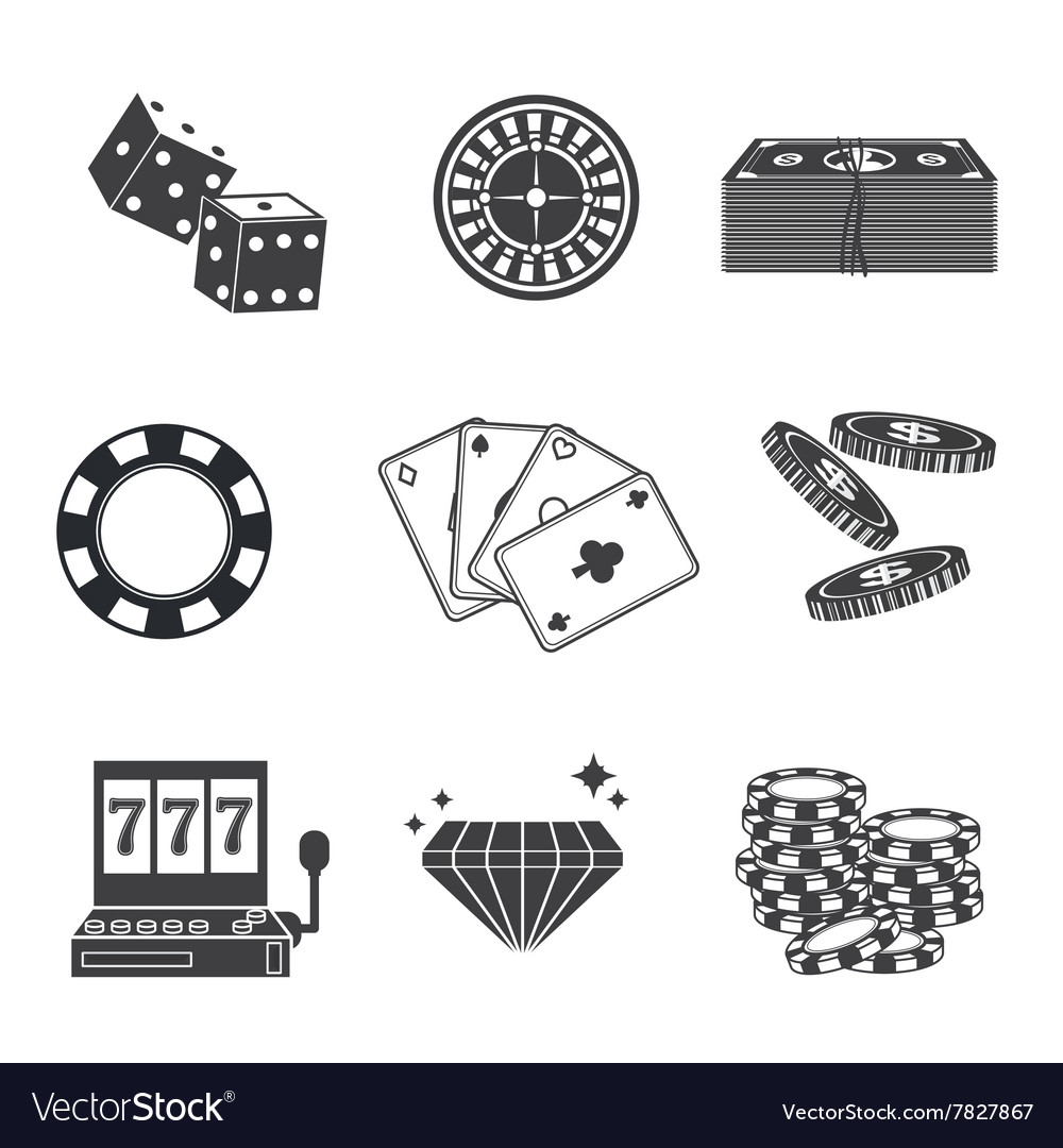 Casino Icon Set - Gambling Theme