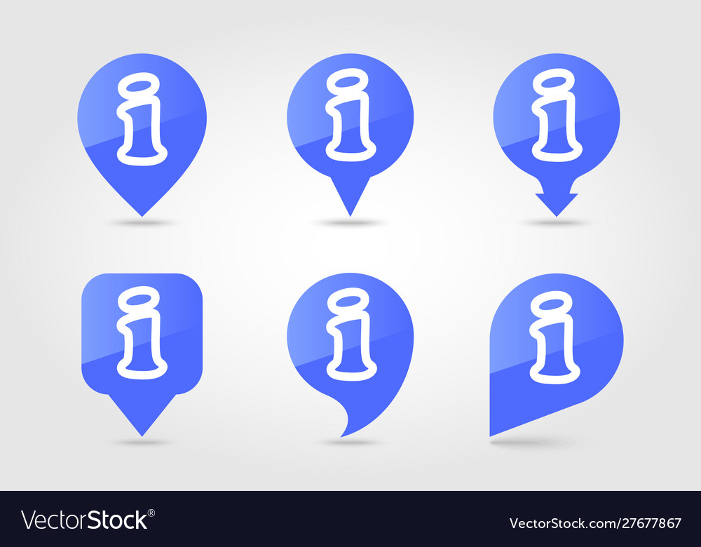 Information web pin map icon help faq symbol