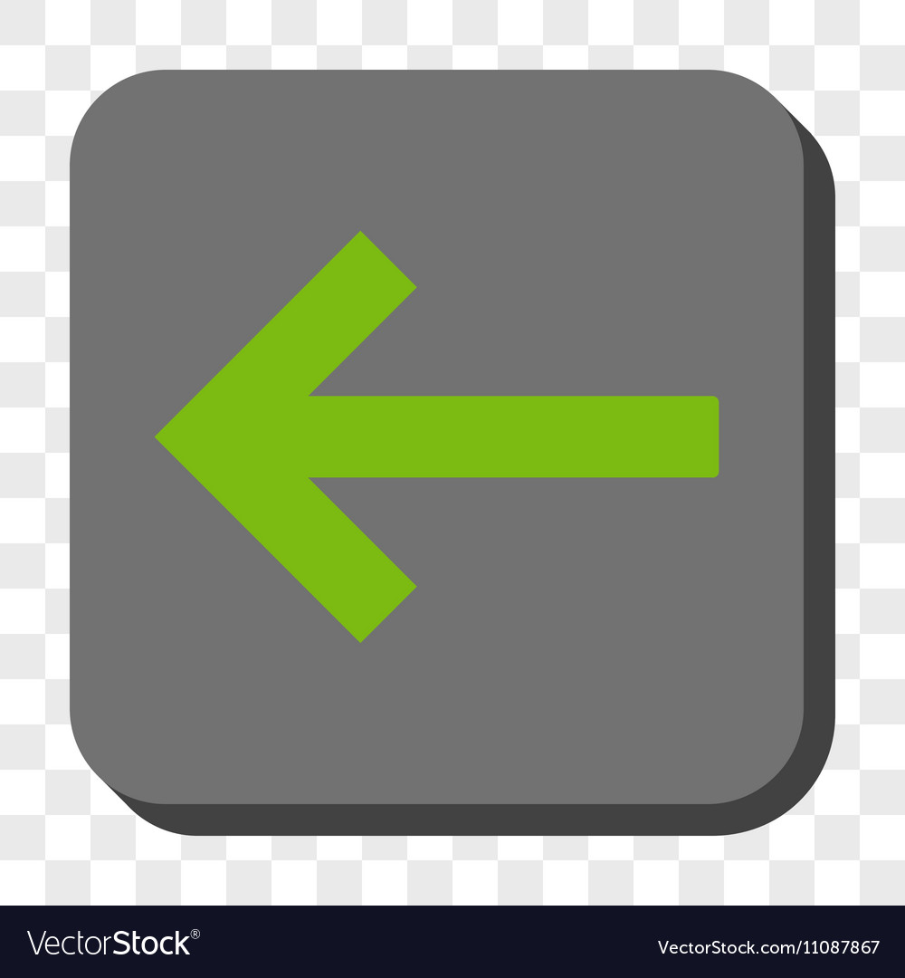Left arrow rounded square button