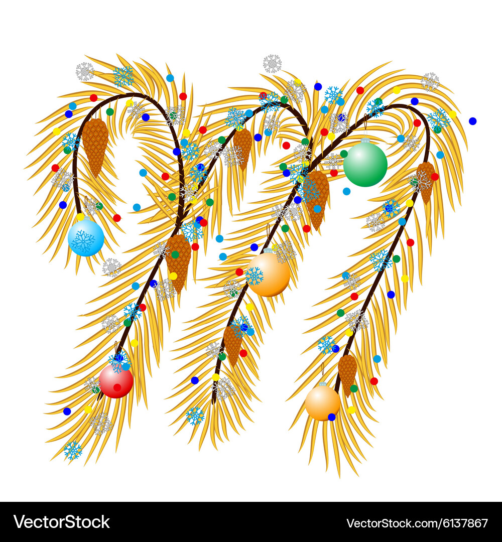 M - letter Royalty Free Vector Image - VectorStock
