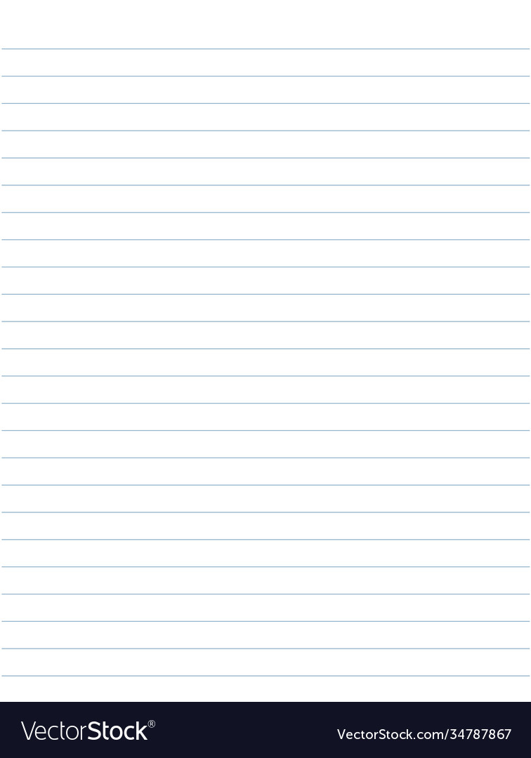 Notebook paper background lined sheet