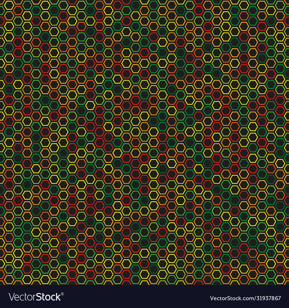 Seamless multicolored mosaic pattern