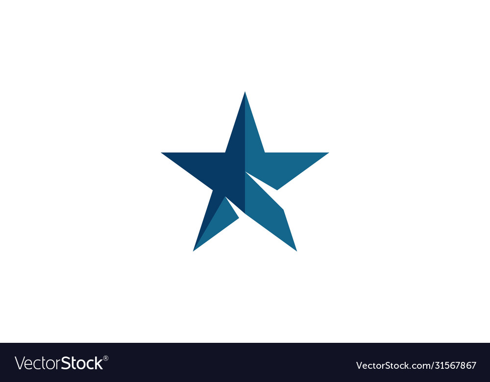 Star logo template Royalty Free Vector Image - VectorStock