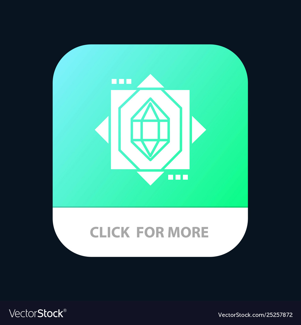 3d core forming design mobile app icon Vector Image 3d core forming design mobile app icon