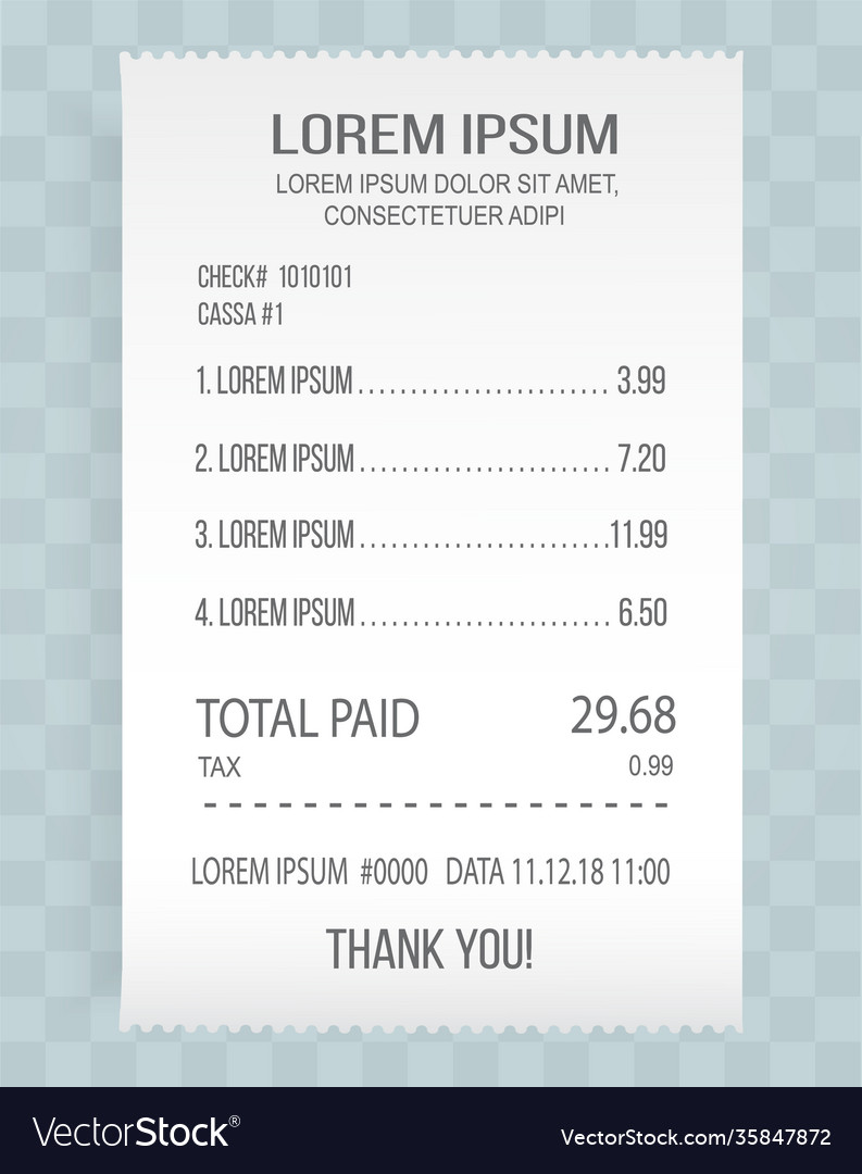 Check payments. Payment check. Payment check vector. Bill payment check. Payment check paper.