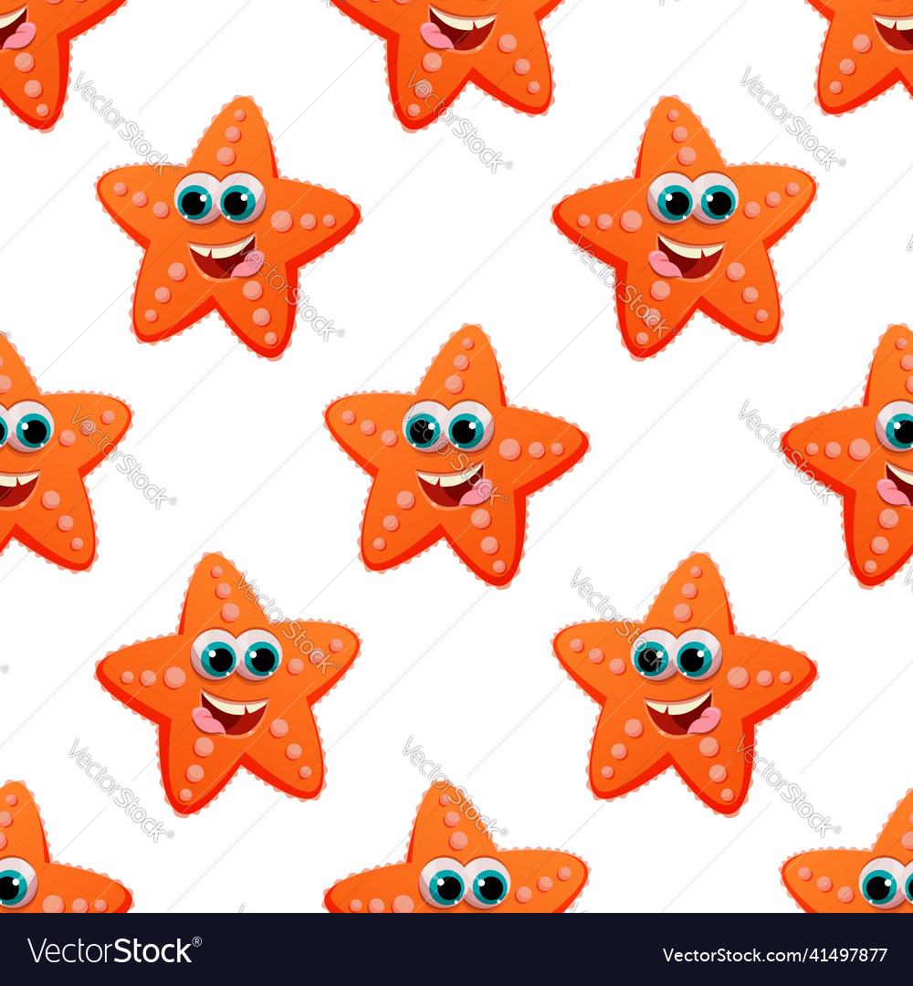 A pattern of cartoon multicolored cheerful vector image A pattern of cartoon multicolored cheerful