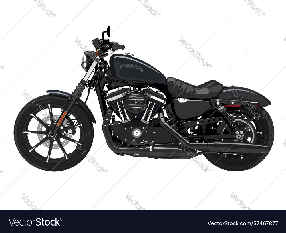 Harley davidson Royalty Free Vector Image - VectorStock
