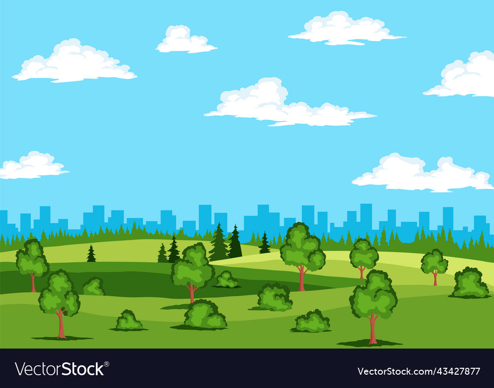 Naturlandschaft Hintergrund schöne ländliche Rasen