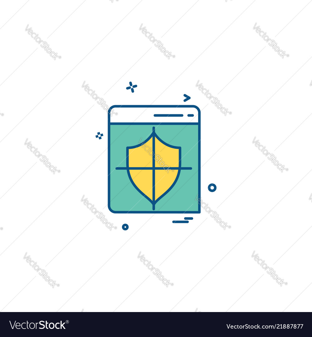Password and security icon design