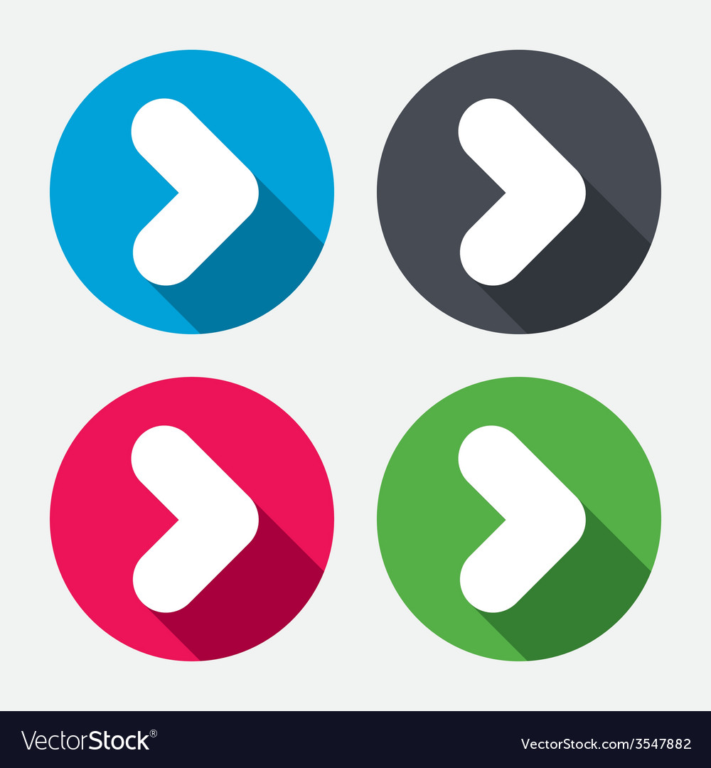 Arrow sign icon next button navigation symbol