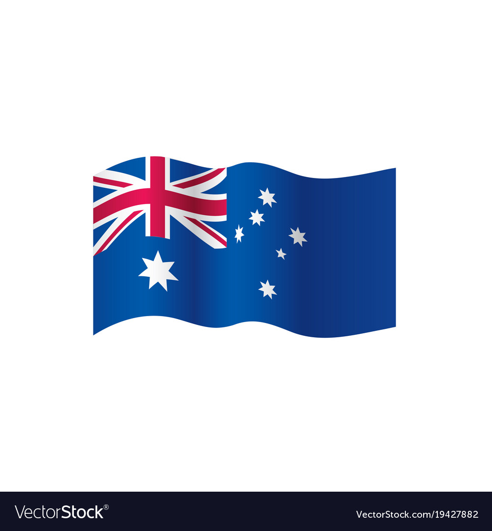 Download Australia flag Royalty Free Vector Image - VectorStock