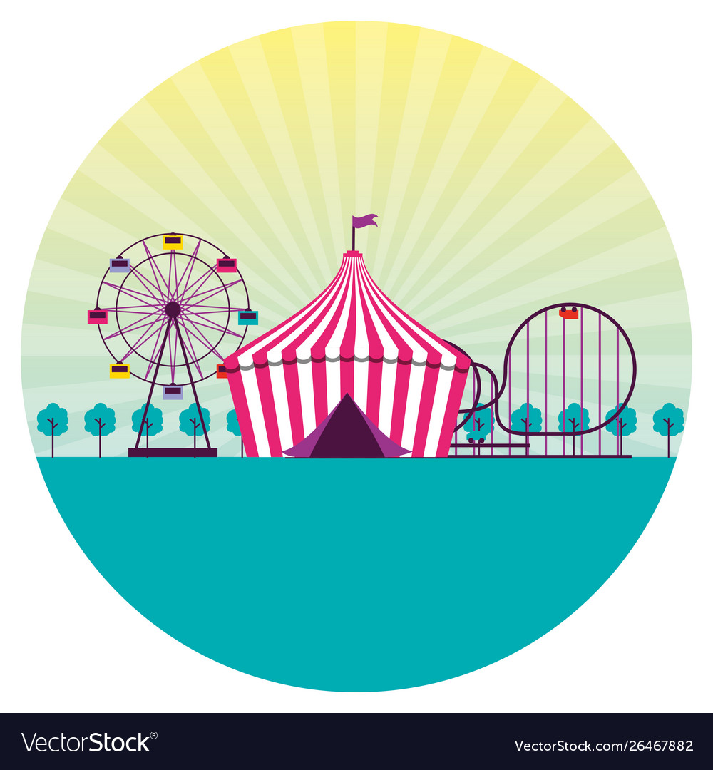 Fun fair event amusement park tent