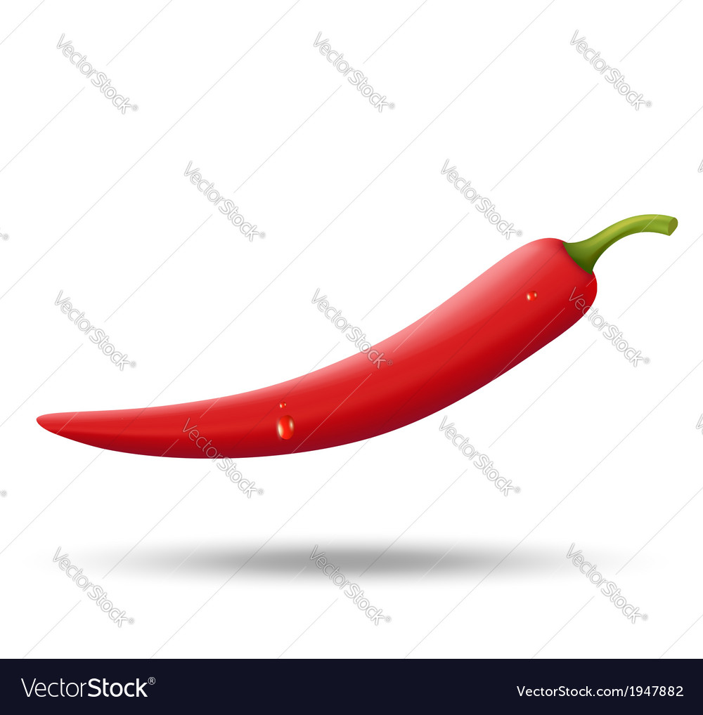 Red hot chili peppers Royalty Free Vector Image
