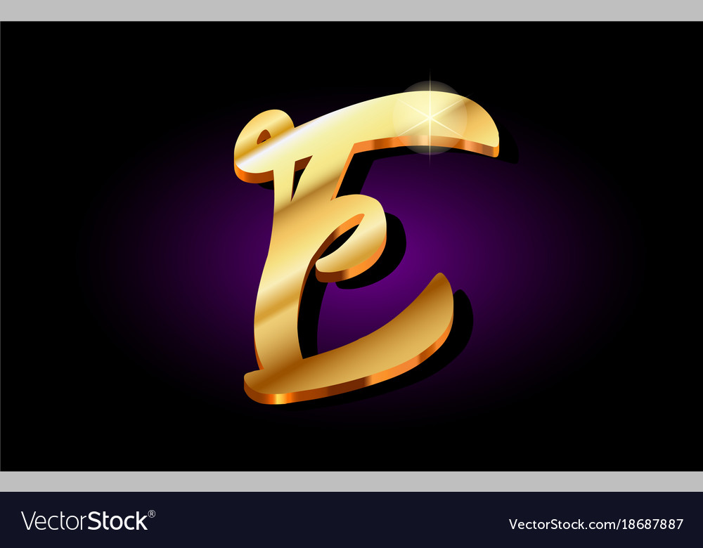 e logo 3d