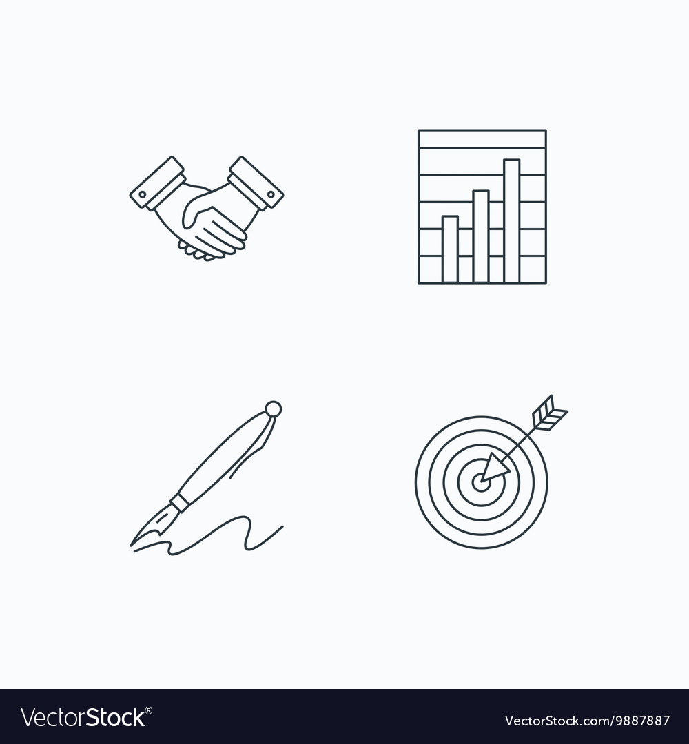 Handshake-Diagramme und Zielsymbole