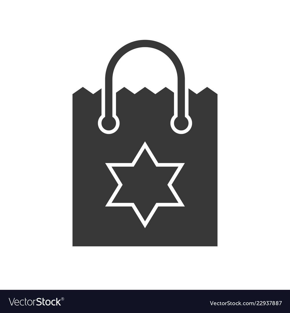 Frohe Weihnachten Einkaufstasche Icon