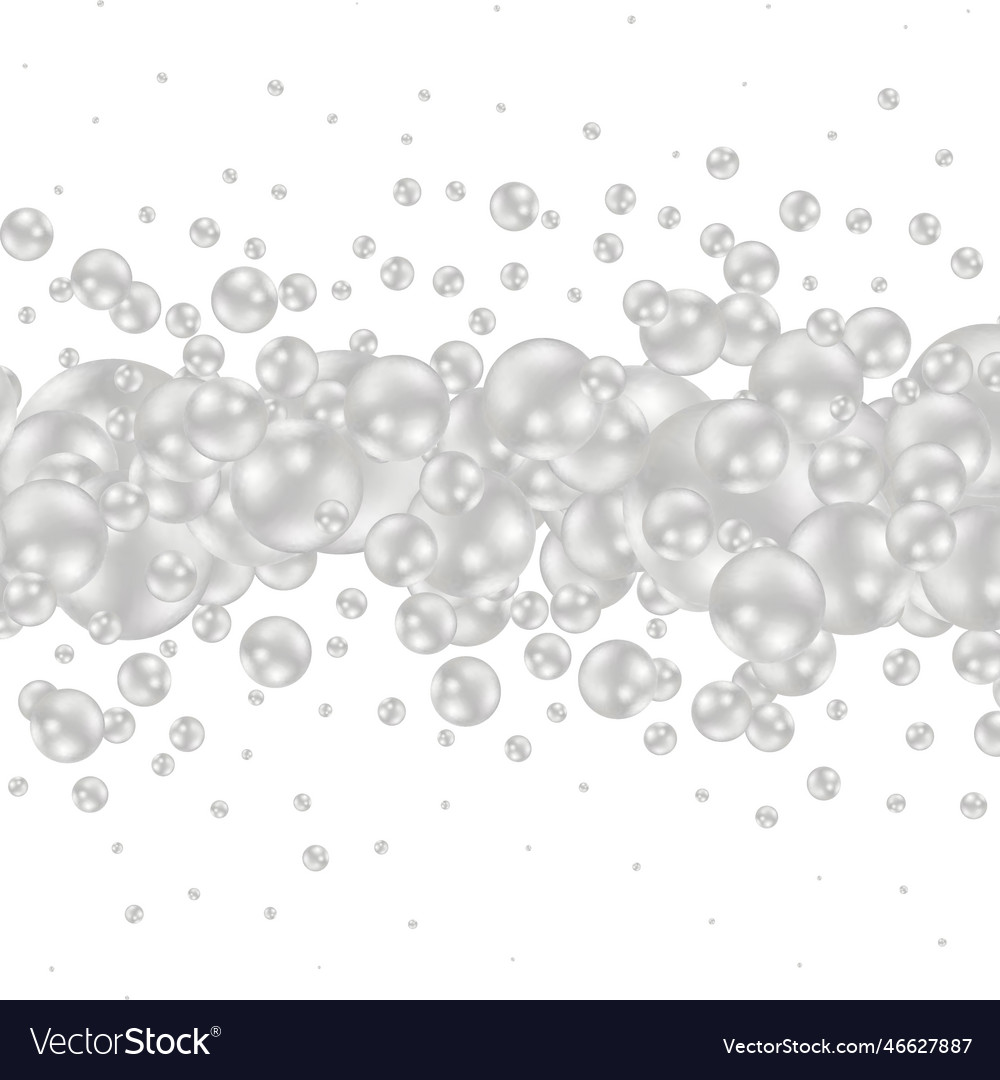 Pearl falling gems abstract background shiny vector image Pearl falling gems abstract background shiny