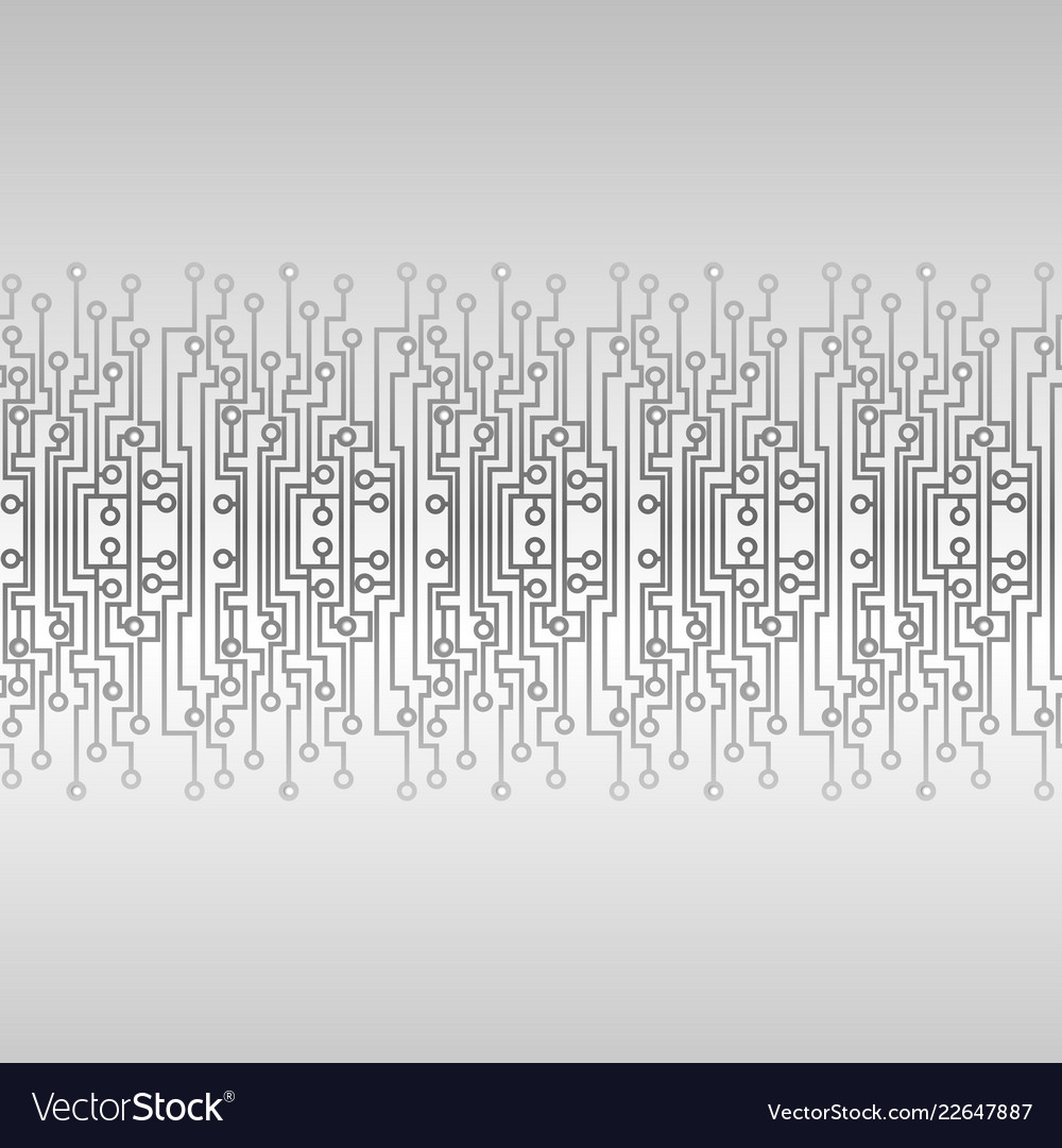 Techno Chip Circuit Pattern