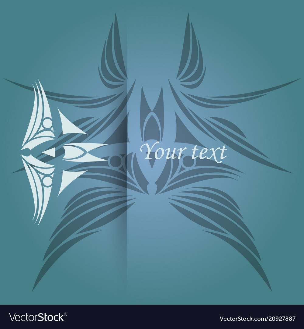 Vintage pattern on background for retro design