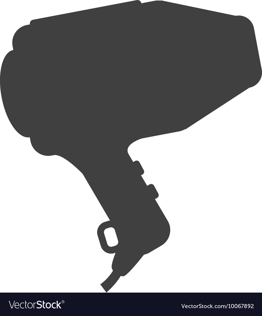 Dryer Icon Hair Salon And Barber Shop Design Vector Image