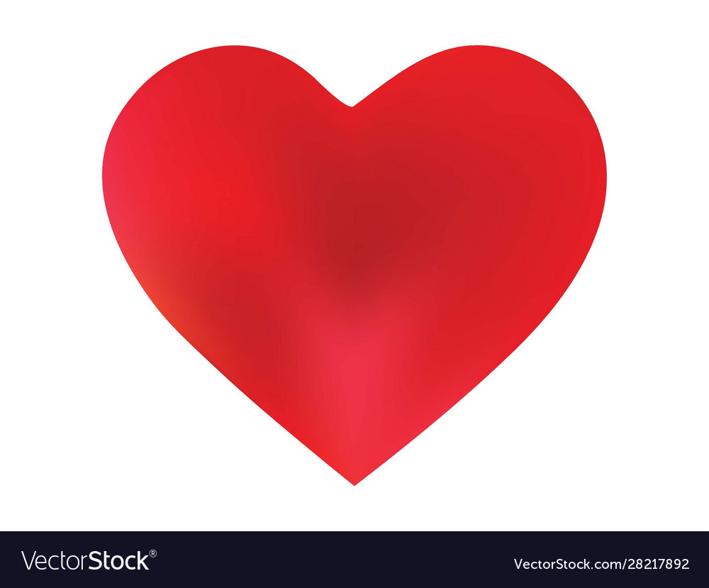 Modern background in form a heart vector image Modern background in form a heart