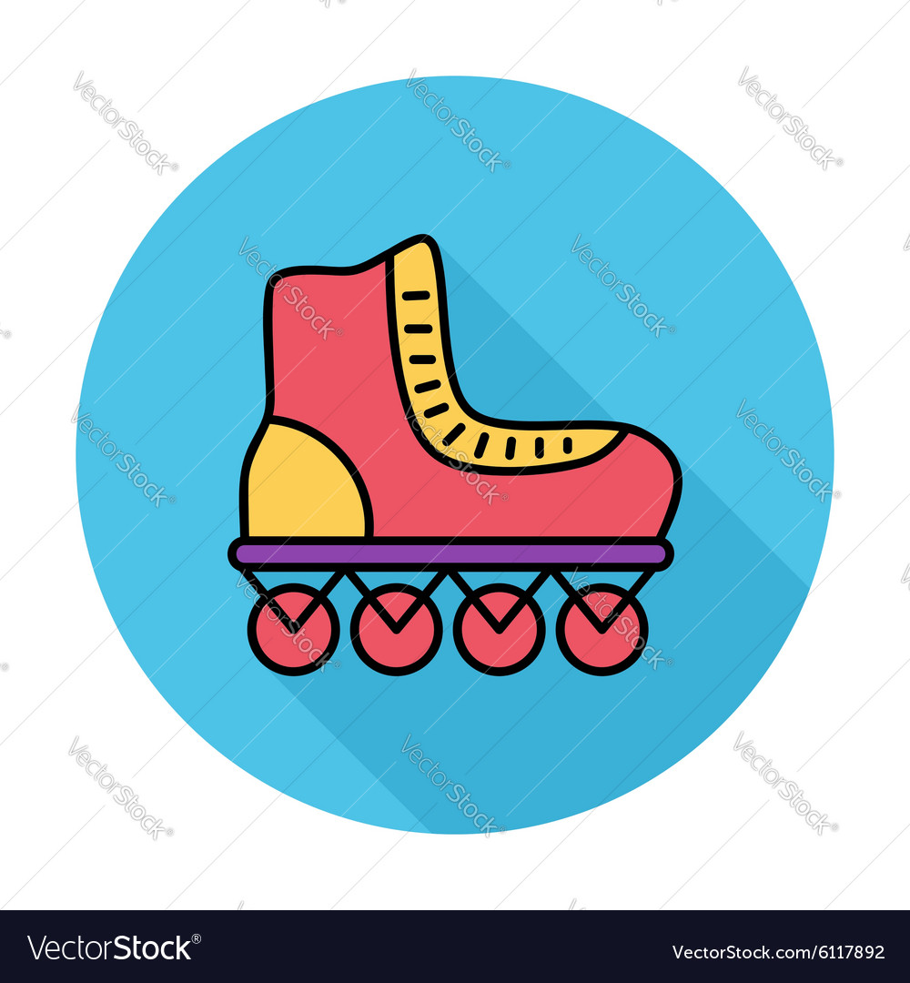 Roller skate Royalty Free Vector Image - VectorStock