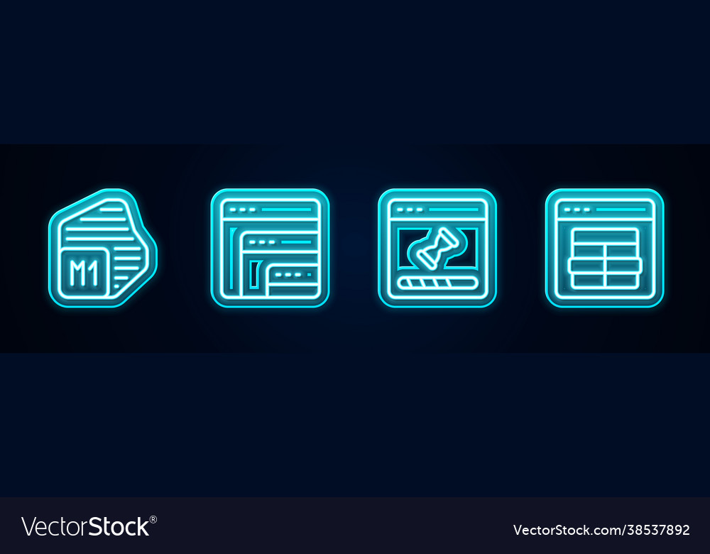 Zeilenprozessor Software laden Datenfenster Vector Image Zeilenprozessor Software laden Datenfenster