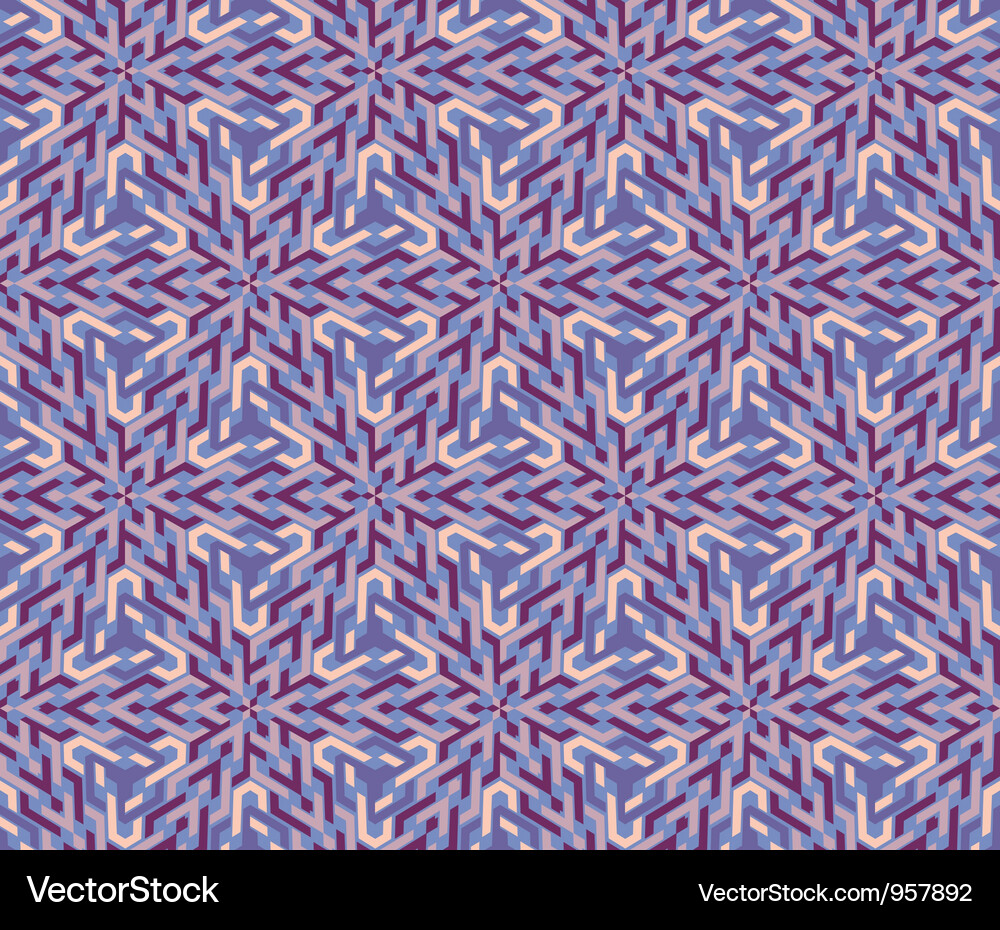 Vintage pattern wallpaper seamless background Vector Image