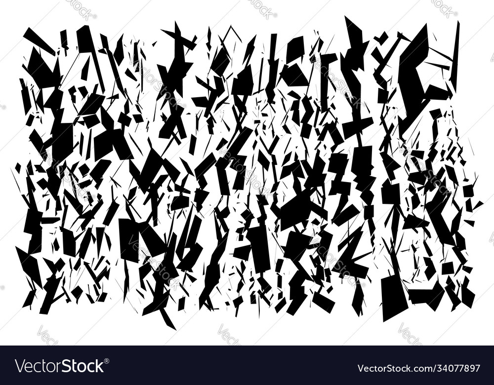 Abstract art - random geometry shapes generative vector image Abstract art - random geometry shapes generative