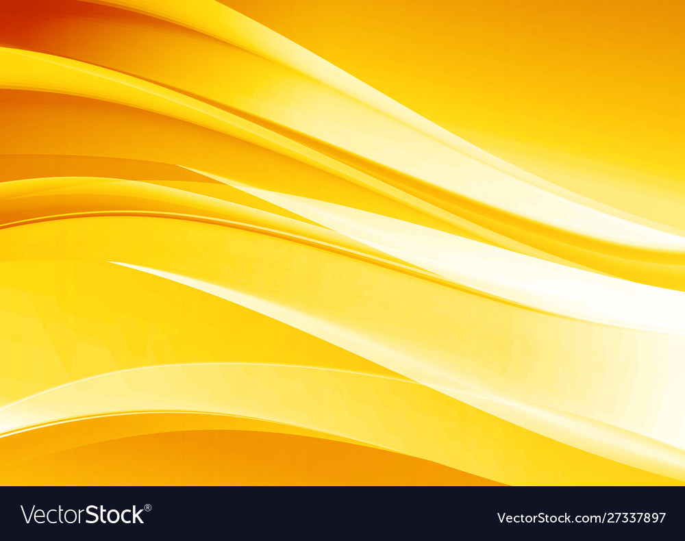 Abstract elegant yellow background Royalty Free Vector Image