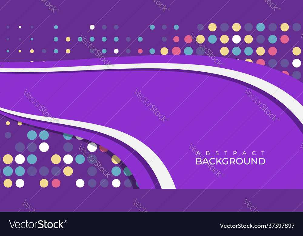 Abstract violet background horizontal layout
