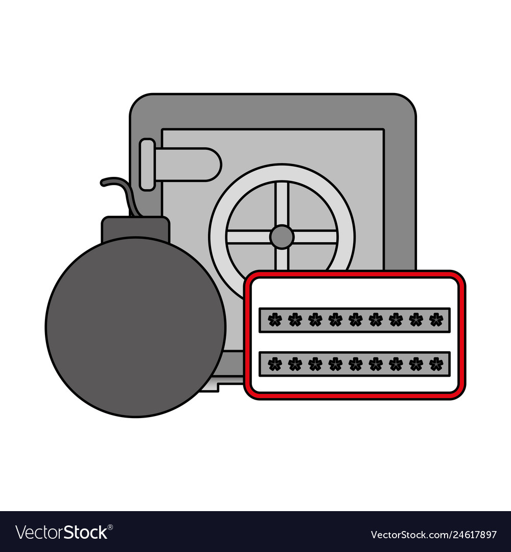 Cyber Security digital vector image Cyber Security digital