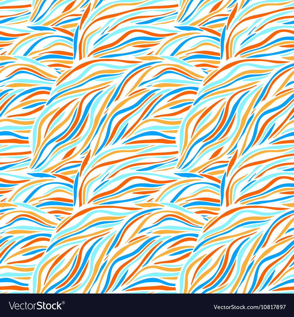 Dynamic Ocean Wave Pattern