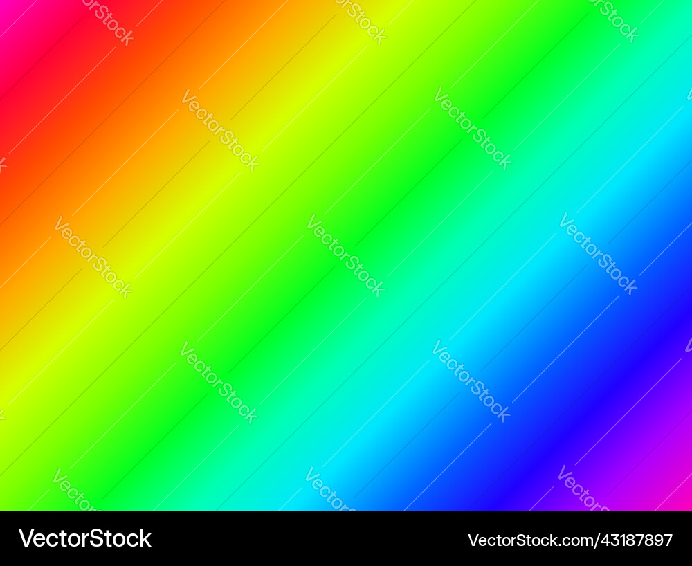 Rainbow Spectrum Background Royalty Free Vector Image