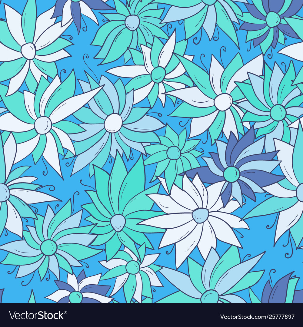 Seamless pattern background with different