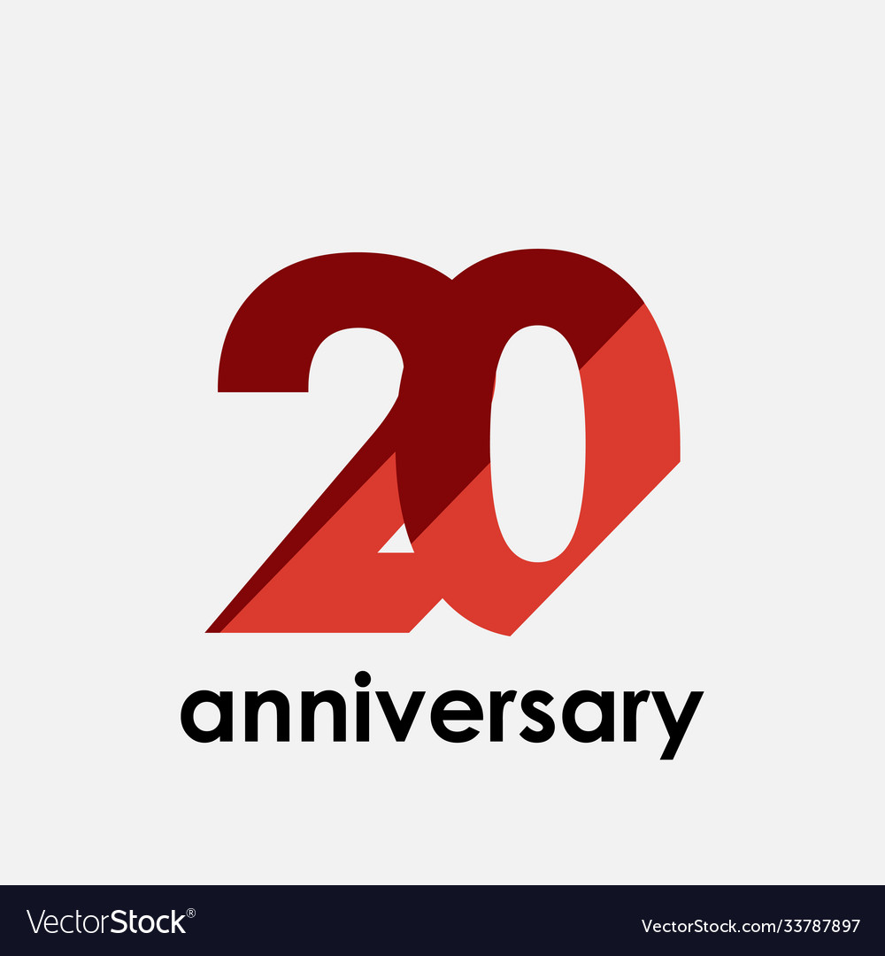 Year anniversary elegant for celebration template