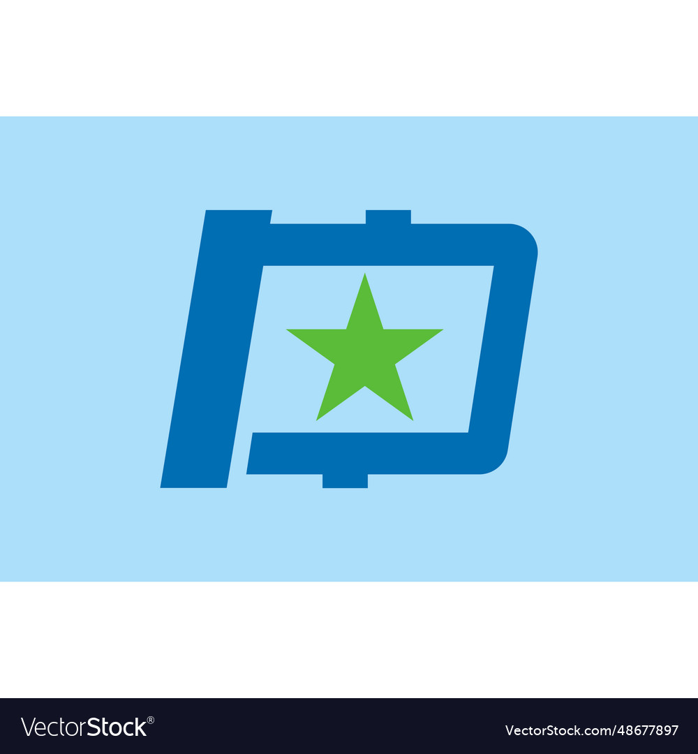 Yubetsu flag Royalty Free Vector Image - VectorStock