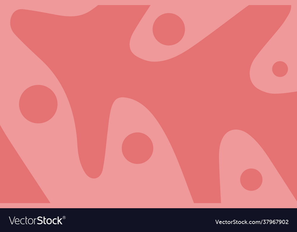 Abstract background with flow shapes in two colors