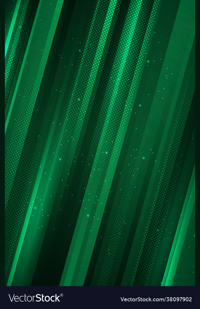 Diagonal green abstract background design