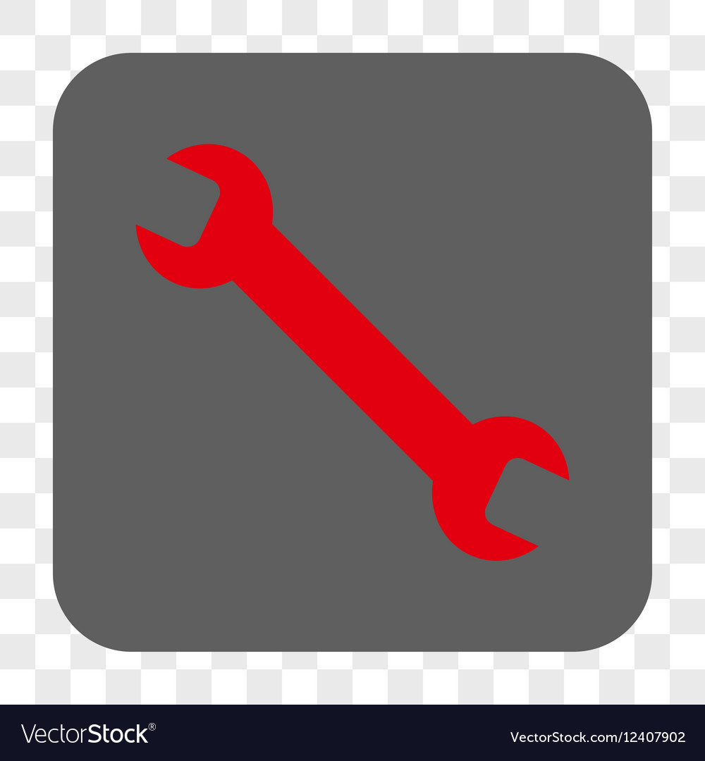 Wrench rounded square button